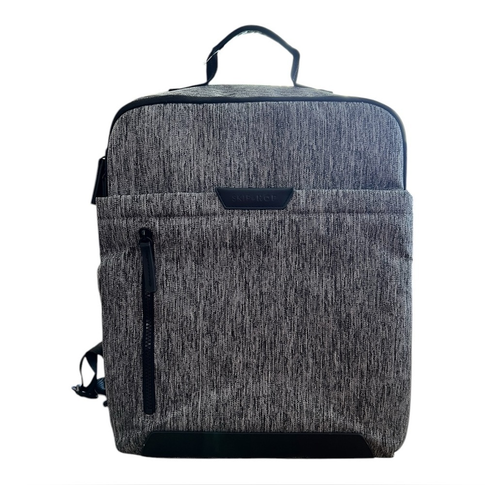 Skip Hop Baxter Diaper Backpack - 12 Pockets - Fits 17” Laptop - Unisex